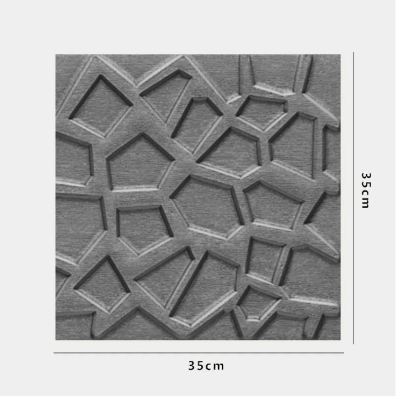 4Pcs 35*35CM Ceiling Bed Room Decor 3D Background Wallpaper Peel And Stick Waterproof Wall Stickers Anti-collision Home Decor