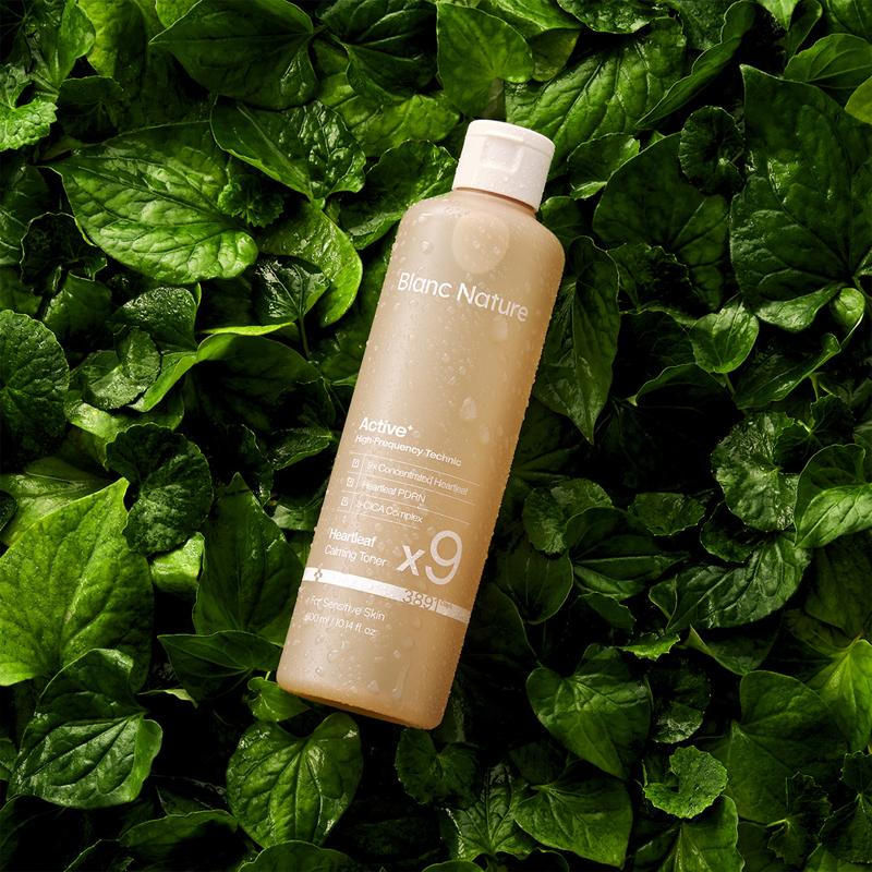 [Blanc Nature] 9x Concentrated Heartleaf Calming Toner 300ml