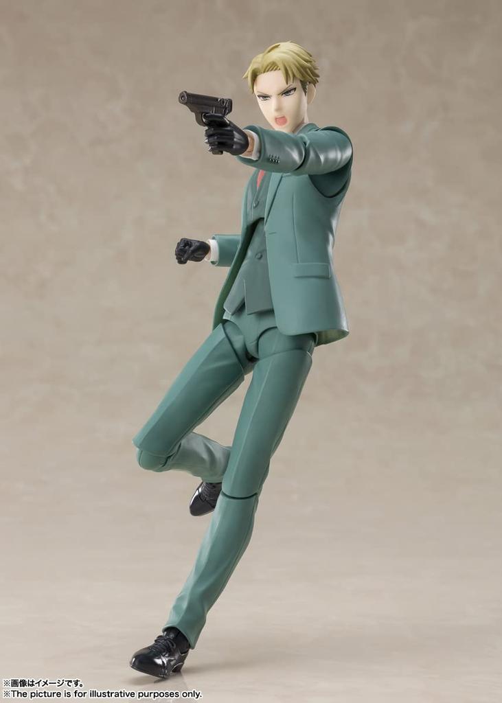 S.H.Figuarts SPY×FAMILY Lloyd Forger, Approximately 170mm, ABS & PVC, Painted Action Figure, BAS63908
