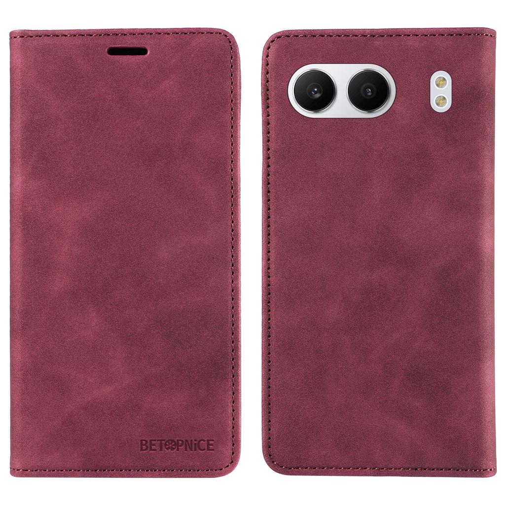 BETOPNICE 003 For OnePlus Nord 4 Wallet Case Leather Phone Cover with Stand