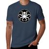 Underwater Obsession Plain Circle - White Octo T-Shirt Man T Shirt Cotton High Quality Cotton T Shirts High Quality T-Shirt