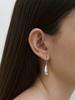 Mimesi [925 Silver] Grand Drop Hook Earring