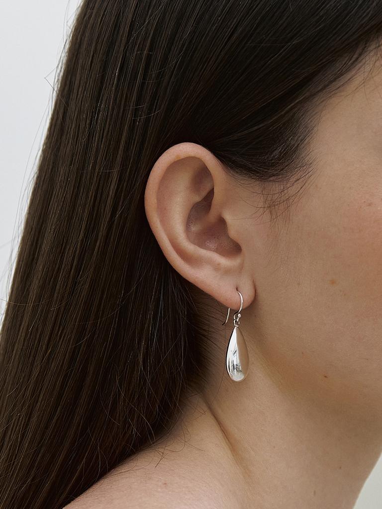 Mimesi [925 Silver] Grand Drop Hook Earring
