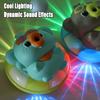 Musical Walking Elephant Suspension Ball Automatic Obstacle Avoidance Sound And Light Interactive Children'S Toy Christmas Gift
