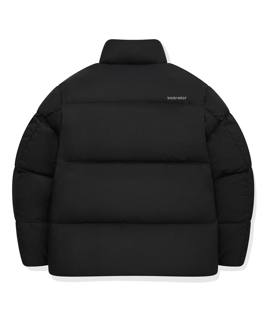 Wacky Willy Nylon Down Jumper Black
