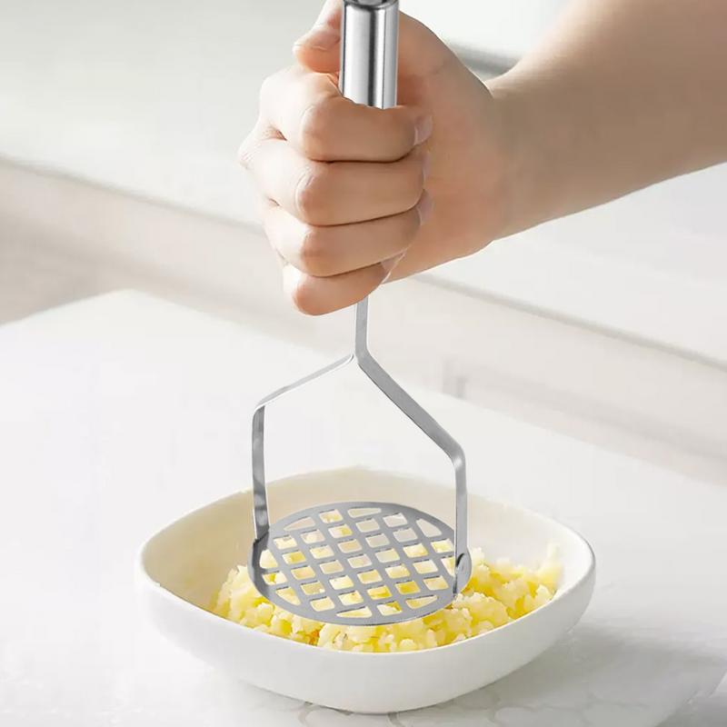 1pc Stainless Steel Manual Potato Ricer Garlic Masher Creative Pumpkin Sweet Potato Potatoes Masher Home Kitchen Gadgets