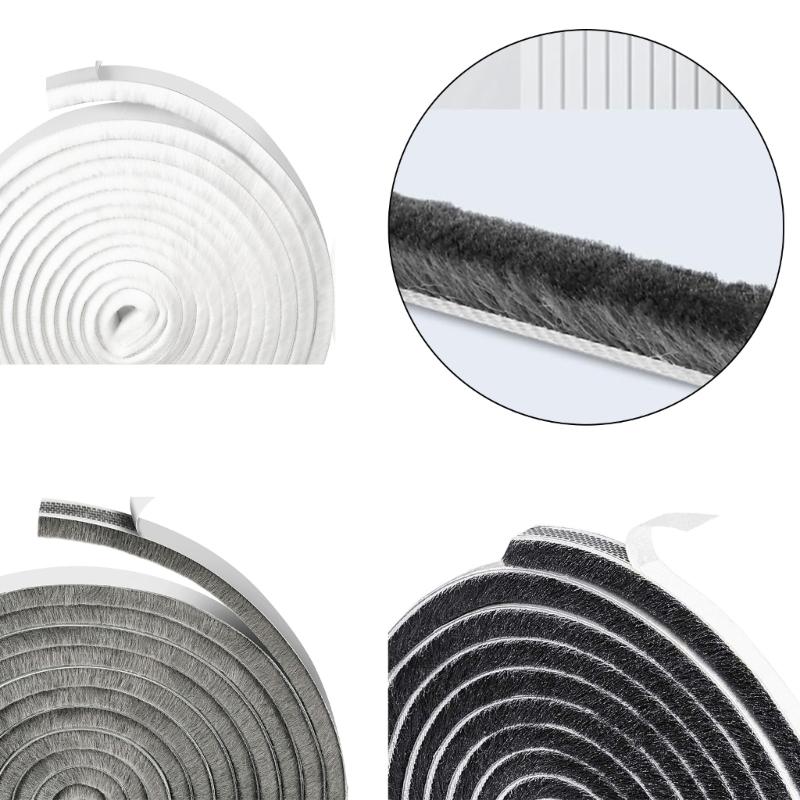 Dust Sealing Strips Adhesive Draft Blocker Weather Stripping Door Seal Strips for Window Door Sealing Stop Draft