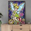 DIY Diamond Painting Mirror Spirit Cross Stitch Kit Mosaic Art Diamond Painting Full Circle Diamond Home Decoration