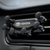 for Toyota chr camry Car sticker corolla Mobile Phone Holder Air Vent Mount Stand No Magnetic Cell Phone Holder rav4 yaris prius