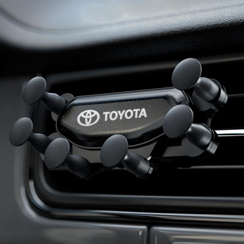 for Toyota chr camry Car sticker corolla Mobile Phone Holder Air Vent Mount Stand No Magnetic Cell Phone Holder rav4 yaris prius