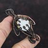 Mother Of Pearl Pendant Copper Wire Wrapped Pendant Handmade Pendant Copper Jewelry Tortoise Pendant Wire Wrap Gemstone Jewelry Gift For Her