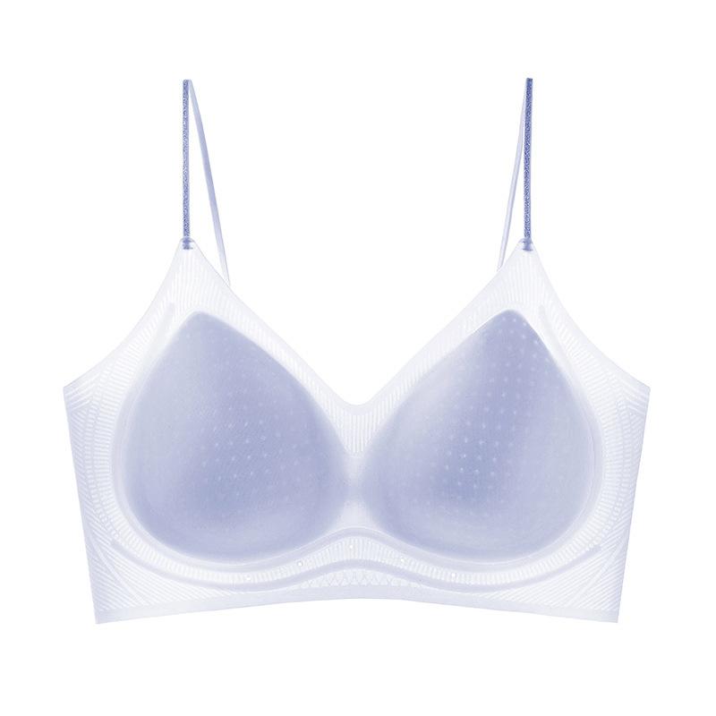 

Herbal Encounter Thin Traceless Steel Rim Small Chest Gathered Skinny Shoulder Strap Camellia Fragrance Vest Bra s【32/70abc recommended 80 - 45kg 】