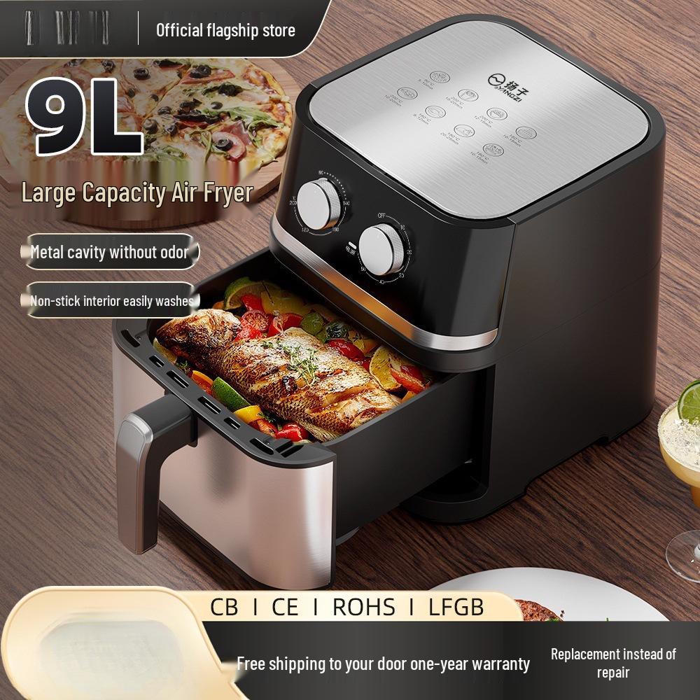 Smart Multifunctional Large Capacity Air Fryer - Oil-Free Automatic Electric Oven