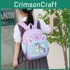 Colorful Cartoon Pony Print Childrens Backpack For Kindergarten With Lightweight Design