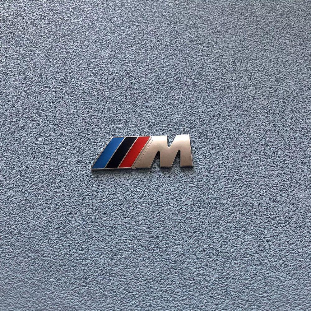 Metal Car Emblem Fender Side Rear Trunk Badge M Logo Stickers For BMW M M3 M5 M6 X3 E46 E90 F30 G20 E36 E34 G30 Auto Accessories sdzn32 pvcz2
