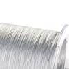 300m PE   4 Strands Super Strong Fishing Lines Multi filament Fish Rope Cord Grey (0.6)