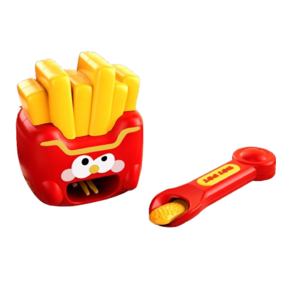 Simulation French Fries Pudding Toy Food Feeding Pizza Play House Toys Kids Gift