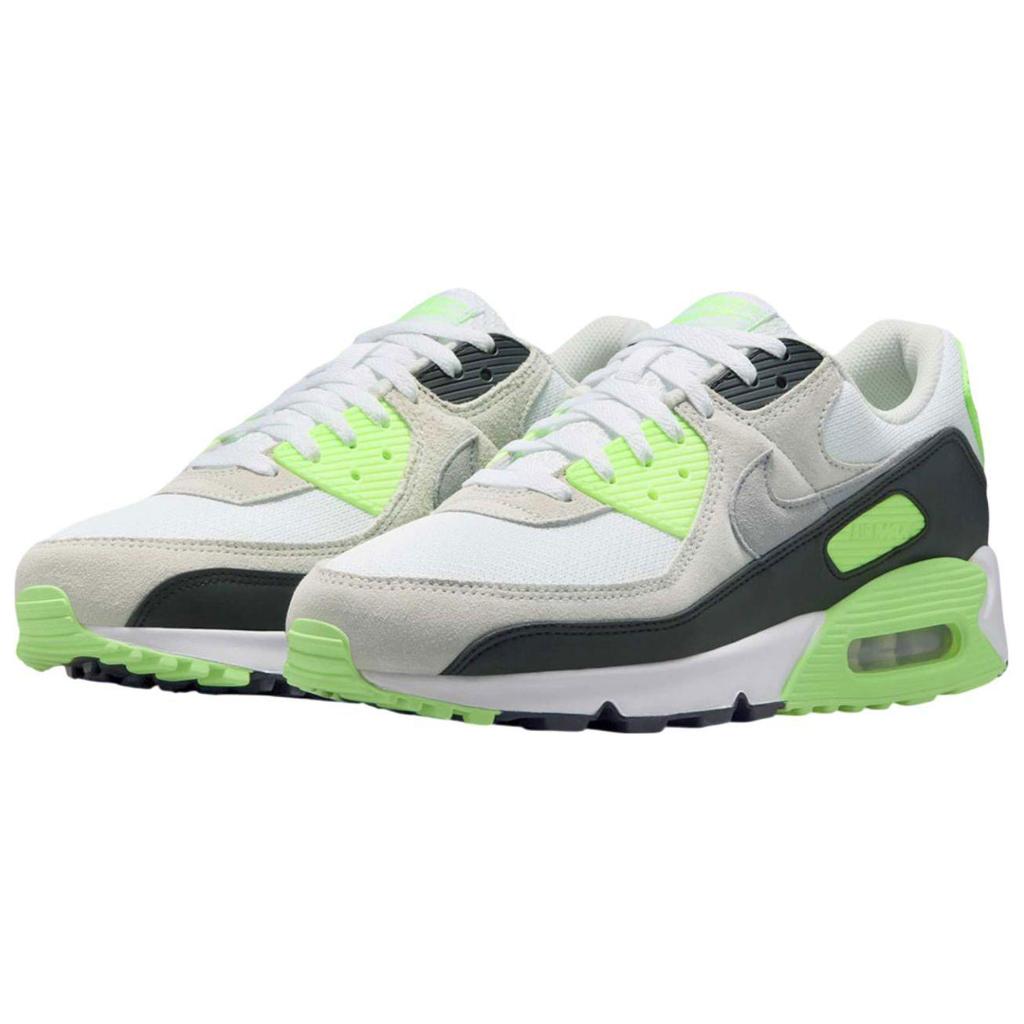 Nike Air Max 90 Vapor Green Men Sneakers White Photon-Dust DM0029-115
