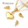18K Gold Plated Bailes For Jewelry Bails For Pendants Connectors Findings DIY Necklace Accessories