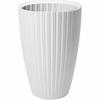 Plant Pot Garden ID Fancy White Polyethylene 40 X 58 Cm