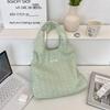 Sequin casual large-capacity vest bag summer new commuter canvas bag shoulder women's bag