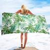 Palm Leaf Beach Towels Soft Microfiber Lightweight Sport Pool Towels Palm Leaves Bath Towel Sandless Quick Dry Swimming Cover