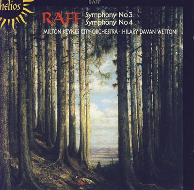 CD JOSEPH JOACHIM RAFF, MILTON KEYNES  - Symphony No 3 / Symphony No 4 CDH55017 Helios 1999 UK Classical Used