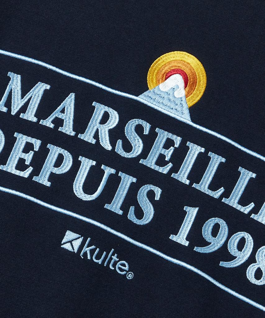 KULTE Mountain Embroidered Crewneck D.Navy