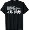 Gabelstaplerfahrer Zertifiziert Cooles Geschenk Lustig Schön Unisex T-Shirt