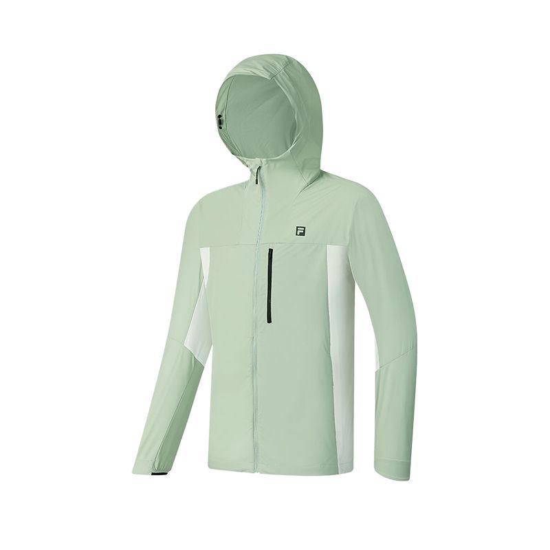 New FILA Jacket Men's Light Sea Foam Green L G A11M527715F-LG