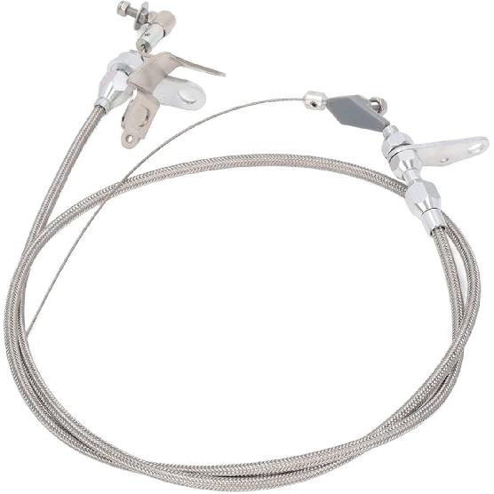 Car Kickdown Cable for for for 727 Stainless Steel 158cm Length Throttle Wire Replacement
