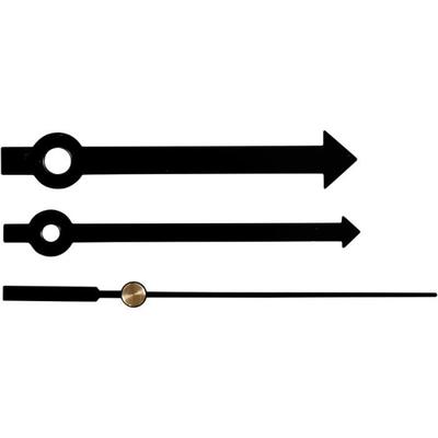 Clock Hands - Arrow Tip - 7.5/7.5/9 Cm - 3 Pcs - Mixed