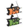 Emergency Radio with SOS Alarm Flashlight Solar Powered Hand Crank Rechargeable Radio Outdoor Camping