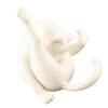 Cat Statue Funny Resin Cat Licking Butt Figurine Ornament Cute Cartoon Animal Sculpture Home Desktop Craft