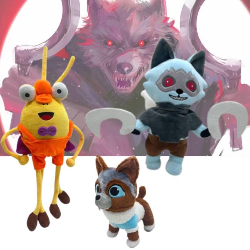 Puss In Boots Grim Wolf Plush Toy