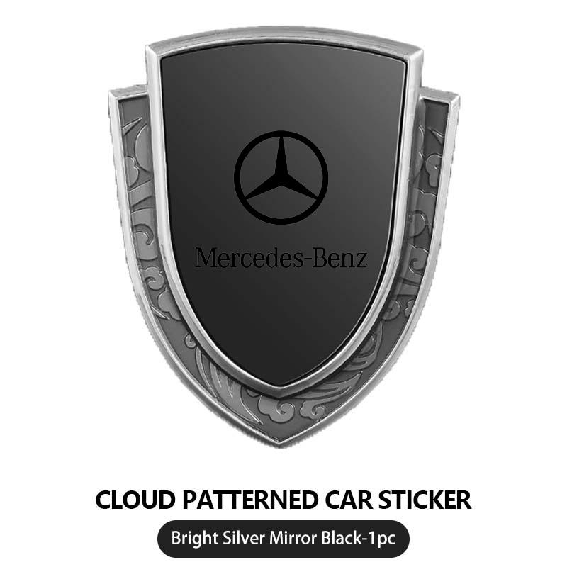 

Car Sticker Emblems Side Shield Auto Styling Badge Auto Body Window Decal For Benz AMG VIANO GLB GLC GLE GLK W108 W124 W126 W169