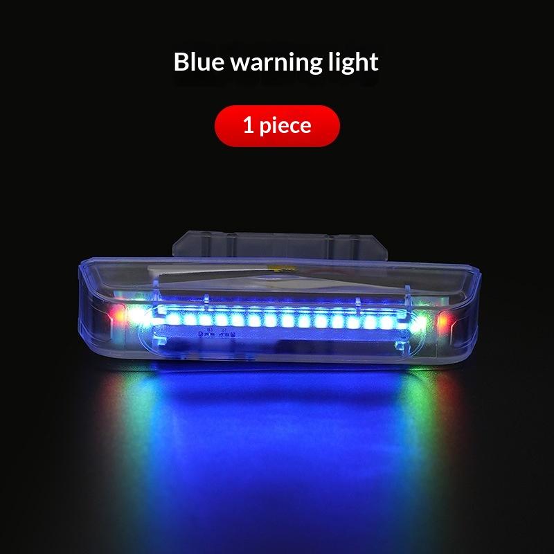 LED Solar Tail Flashing Strobe Warning Light for Trucks Ultra Bright Waterproof  for Night Road Use