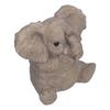 Resin Elephant Statue Crafts Cute Elephant Ornament Home Decoration for Living Room BedroomType 3