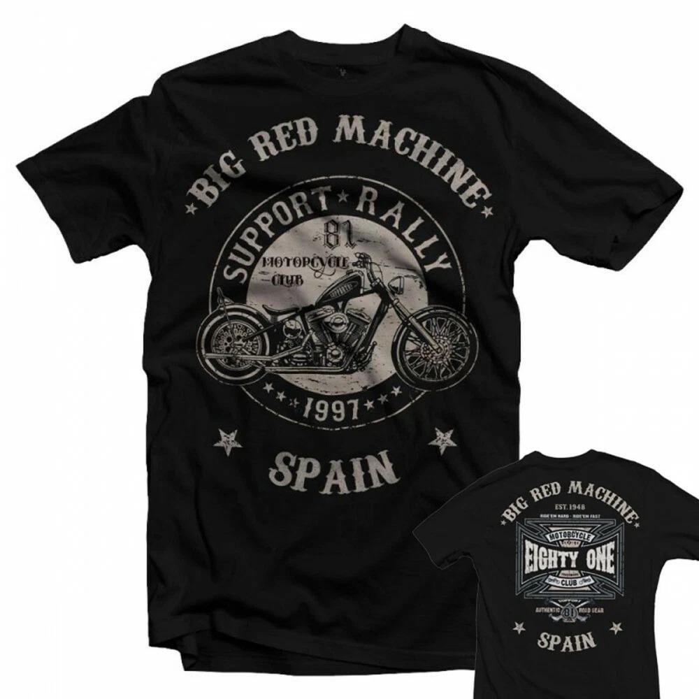Hell s Angel Men s High Luxury Brand Motorcycle Short Sleeve T-Shirt Men s Street Fashion Trend Pure Cotton High Quality Top XL