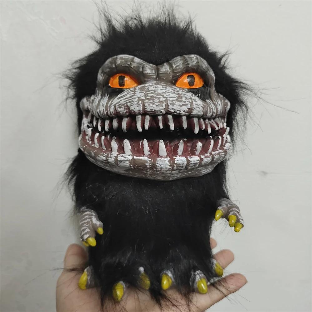 Critters Monster Doll Figurine Realistic Movie Alien Little Monster Doll Collectible Props Gift For Fans Kids Halloween Decor чёрный