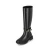 Elcanto Mazz Women'S Buckle-Type Long Boots 3.5Cm Lcwl99M54V