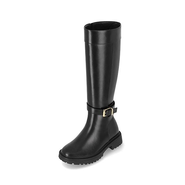 Elcanto Mazz Women'S Buckle-Type Long Boots 3.5Cm Lcwl99M54V