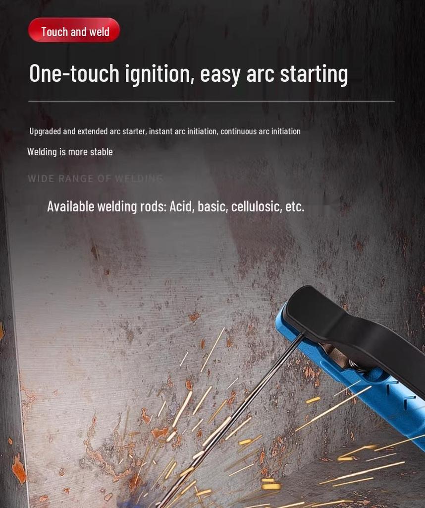 Dual Voltage Welding Machine: Industrial-Grade Pure Copper Welder (DC 200/380V)