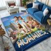 1pc Area Rug Appropriate for Office, Human Family Art Carpet, Versatile Printed Chair Rug, Durable Home Sofa Carpet