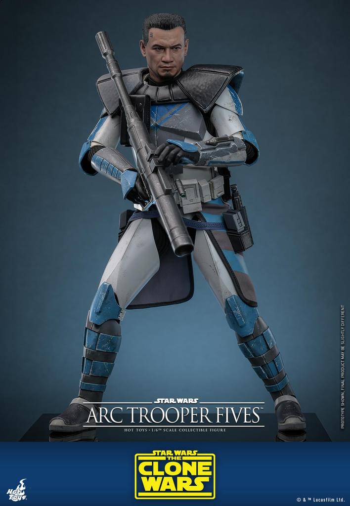 TV Masterpiece Star The Clone Wars ARC Scale Figure Wars Trooper/Fives 1/6