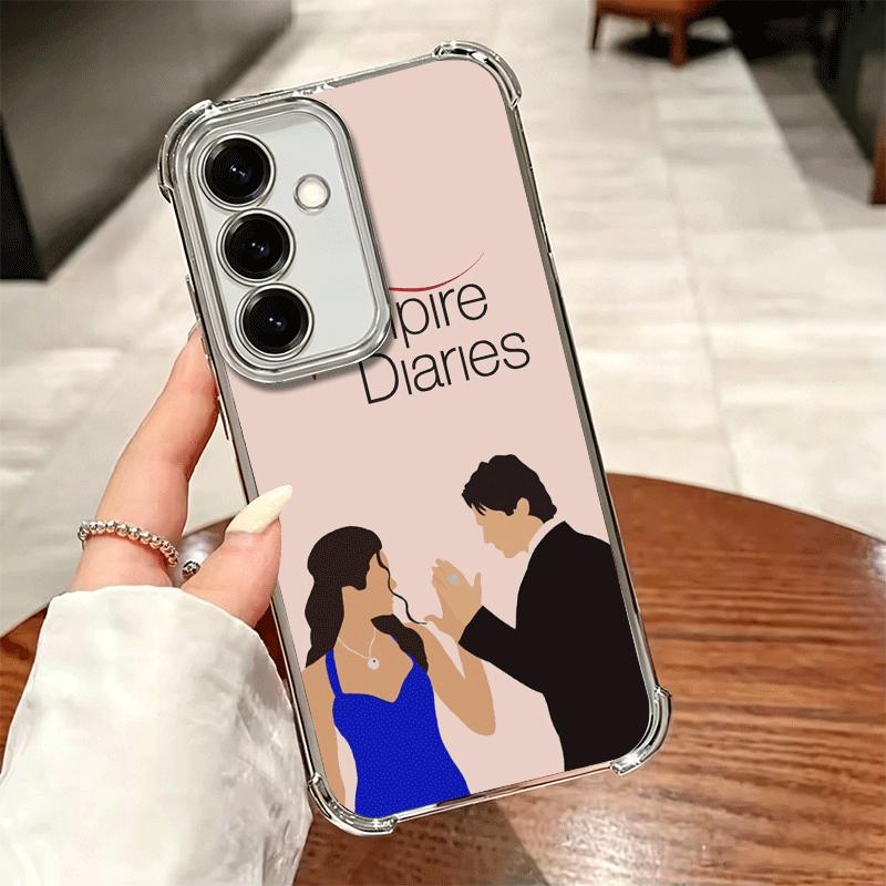 The Vampire Diaries Soft Phone Case For Samsung A17 A27 A07 A37 A57 A16 A56 A15 A55 A14 A54 A13 A53 A26 A36 A25 A35 A24 A34 A23