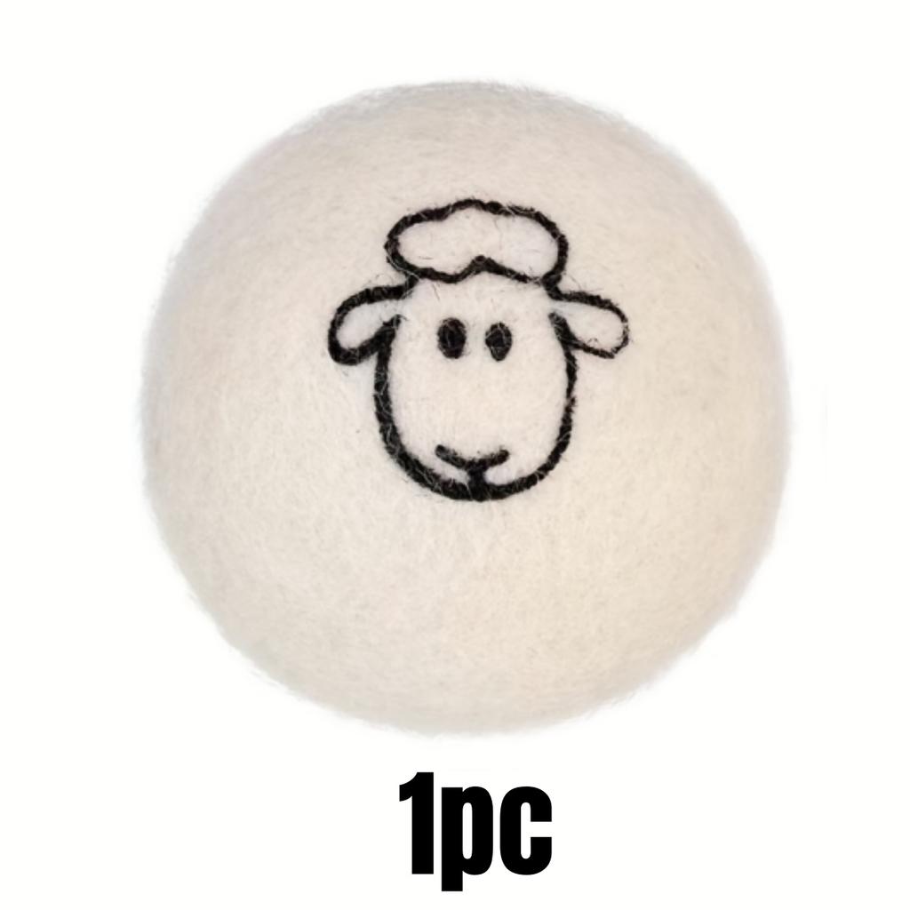 6pcs Wool Drying Balls Static Electricity Reducing Wrinkle Softener Washing Ball Clothes Care Supplies Home Cleaning Gadgets