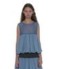 PARTIMENTO WOMEN Sleeveless Puff Blouse_Pastel Blue
