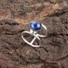 Natural Sodalite Gemstone 925Sterling Silver Jewelry Handmade Antique Boho Ring RR-13-23