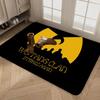 W-WU-T-TANG C-CLAN Entrance Door Mat Washable Non-Slip Living Room Sofa Chairs Area Mat Kitchen Alfombra
